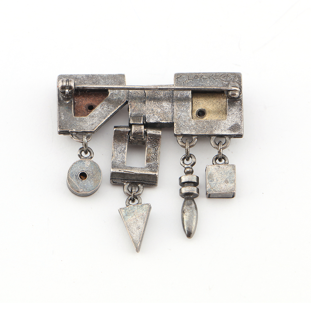 Pair of Costume Brooches