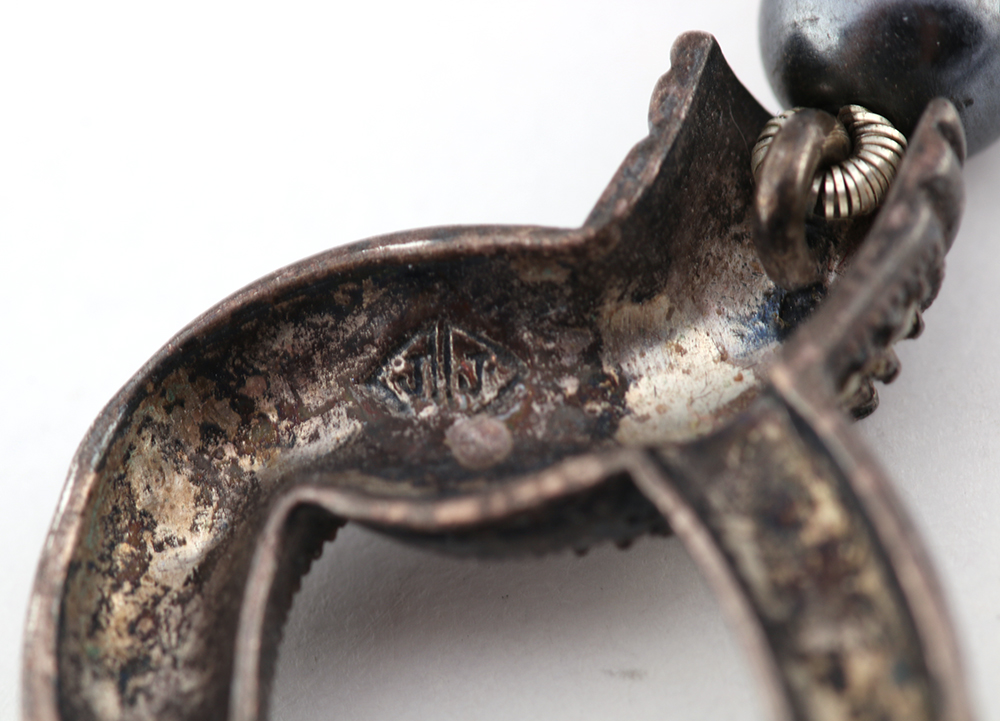 Judith Jack Sterling Silver Necklace and Earring Set