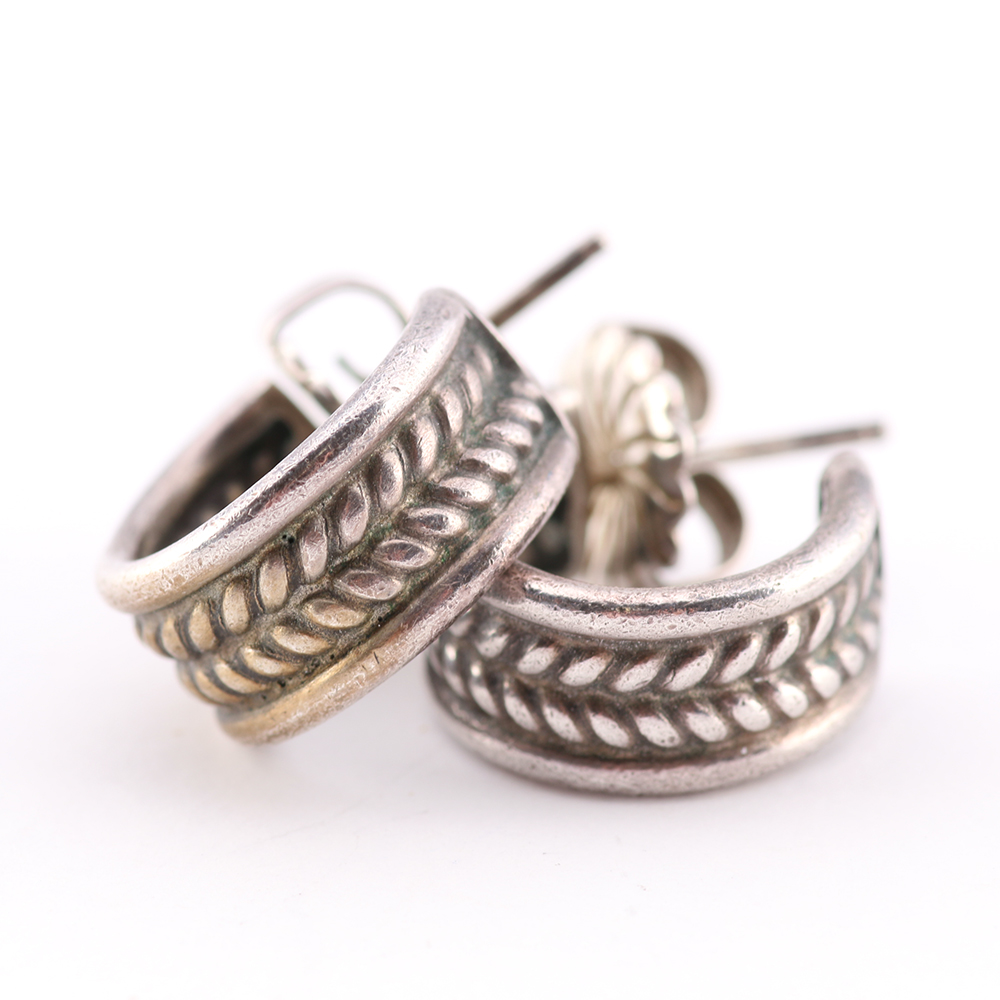 Judith Jack Sterling Silver Necklace and Earring Set