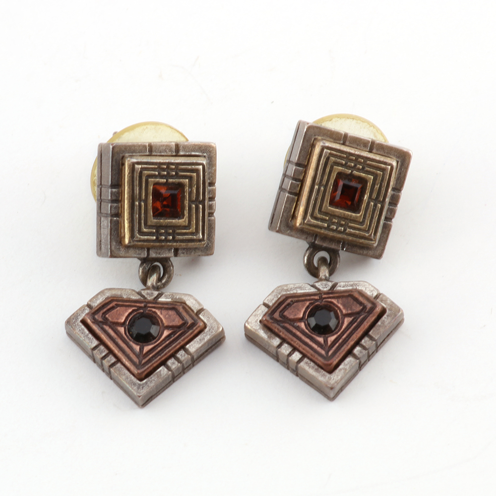 Assortment of Patricia Locke Costume Earrings