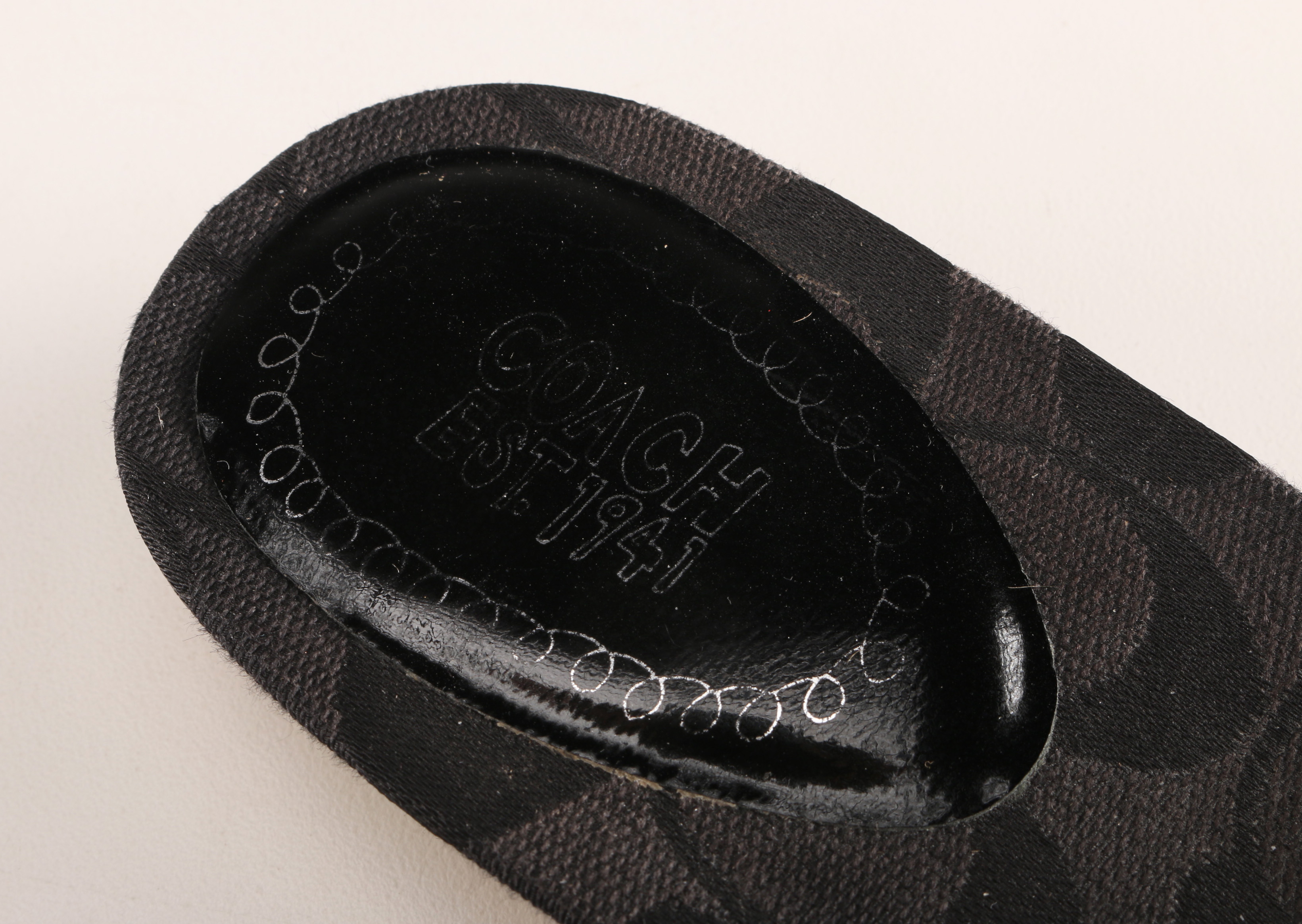 Pair of Coach Flip Flops, Size 8.5B