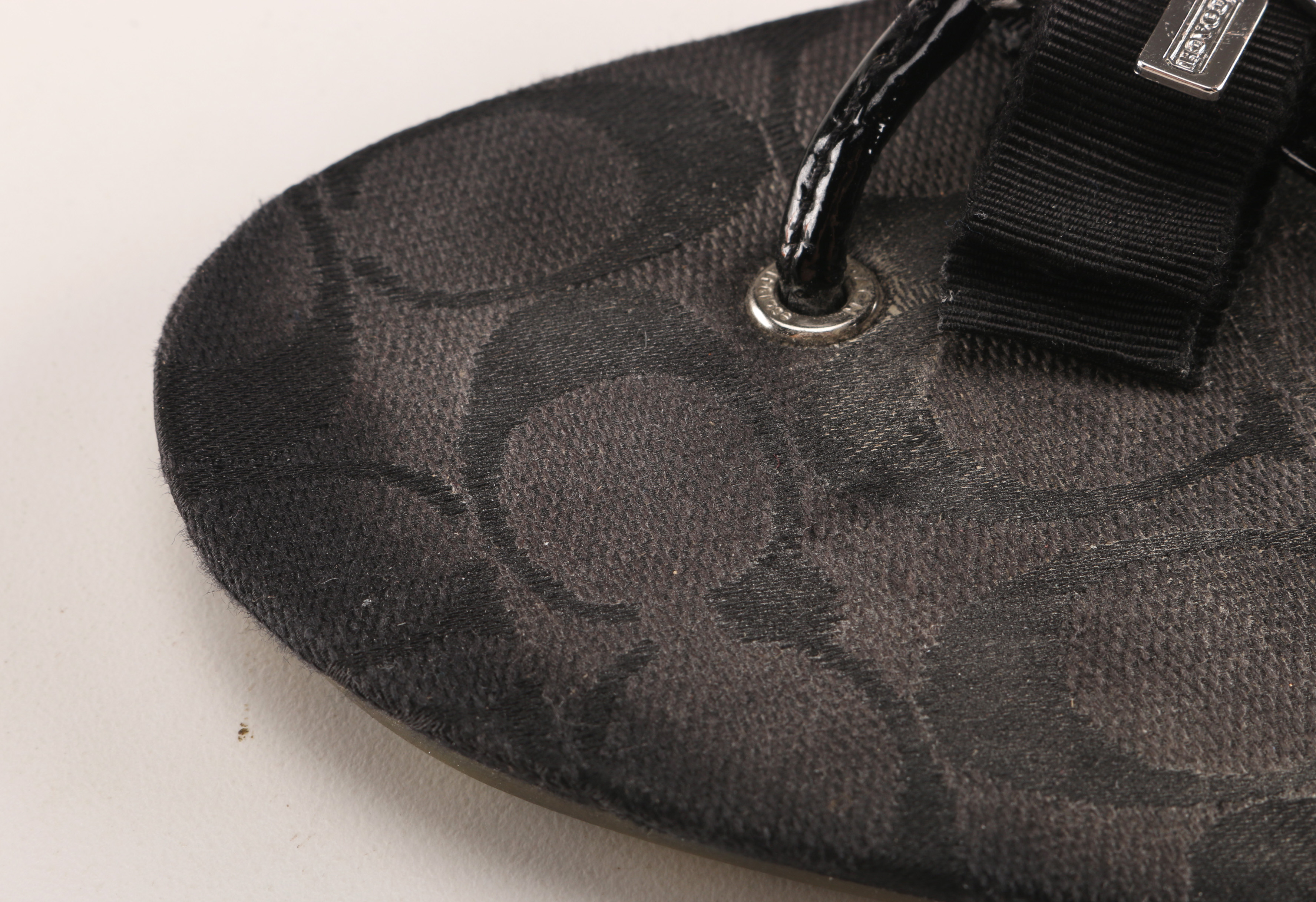 Pair of Coach Flip Flops, Size 8.5B