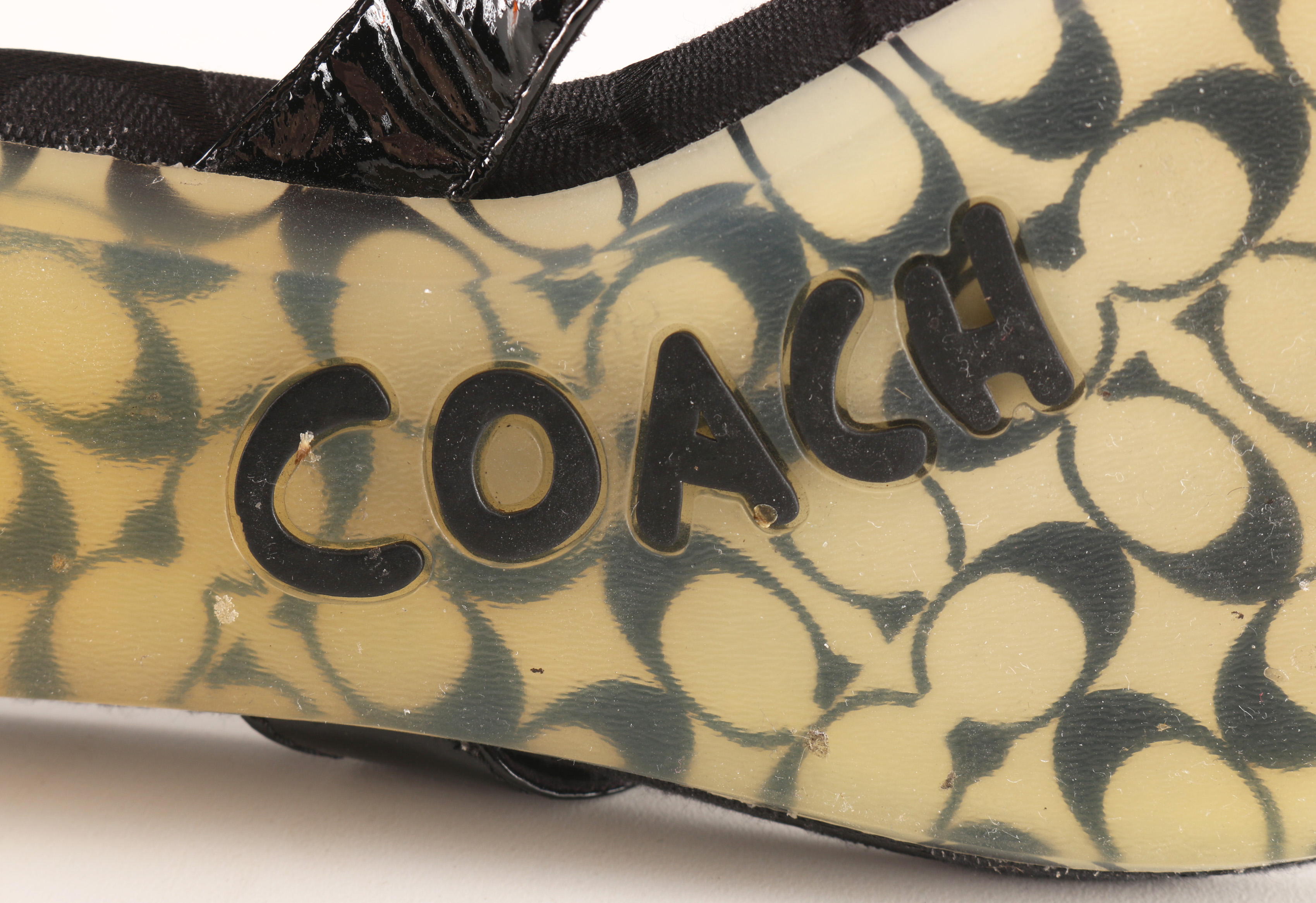 Pair of Coach Flip Flops, Size 8.5B