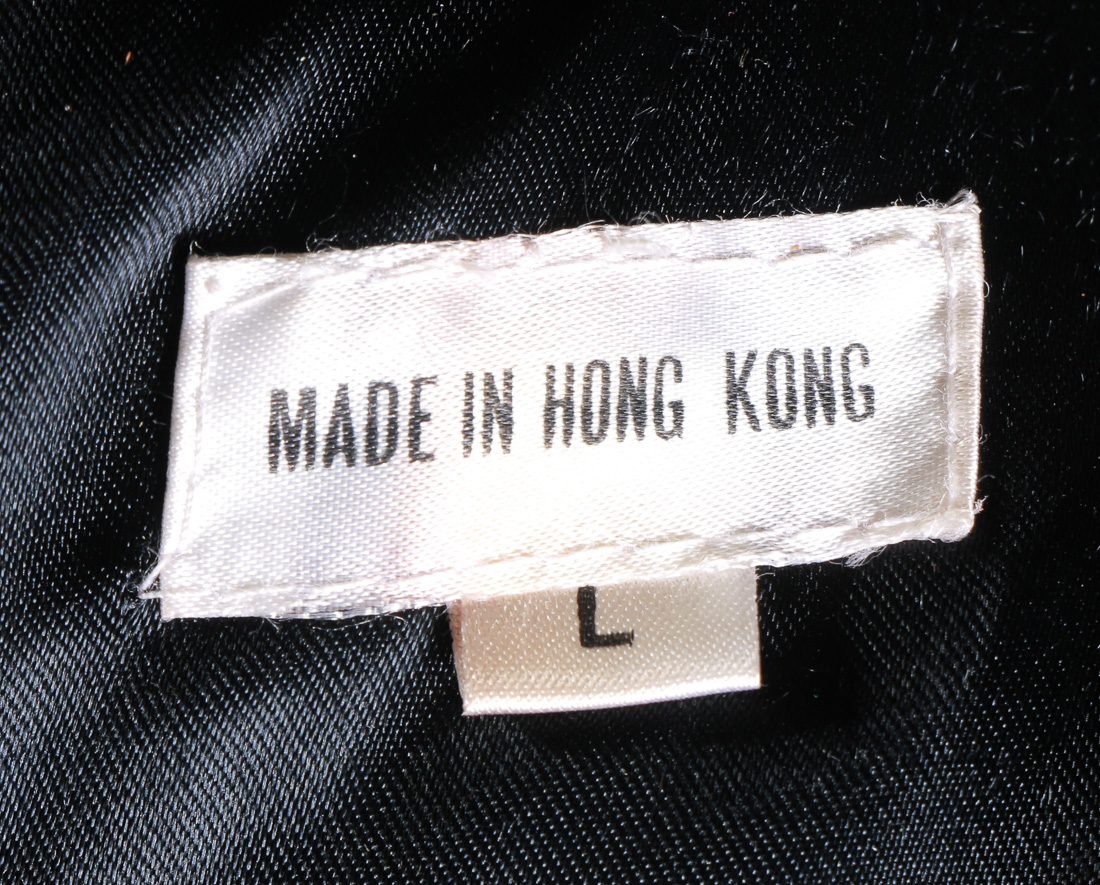 Dyed Black Rabbit Fur Coat