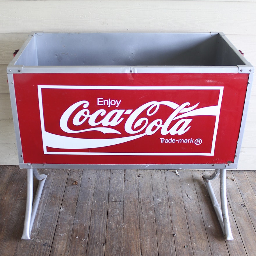 Standing Coca Cola Cooler