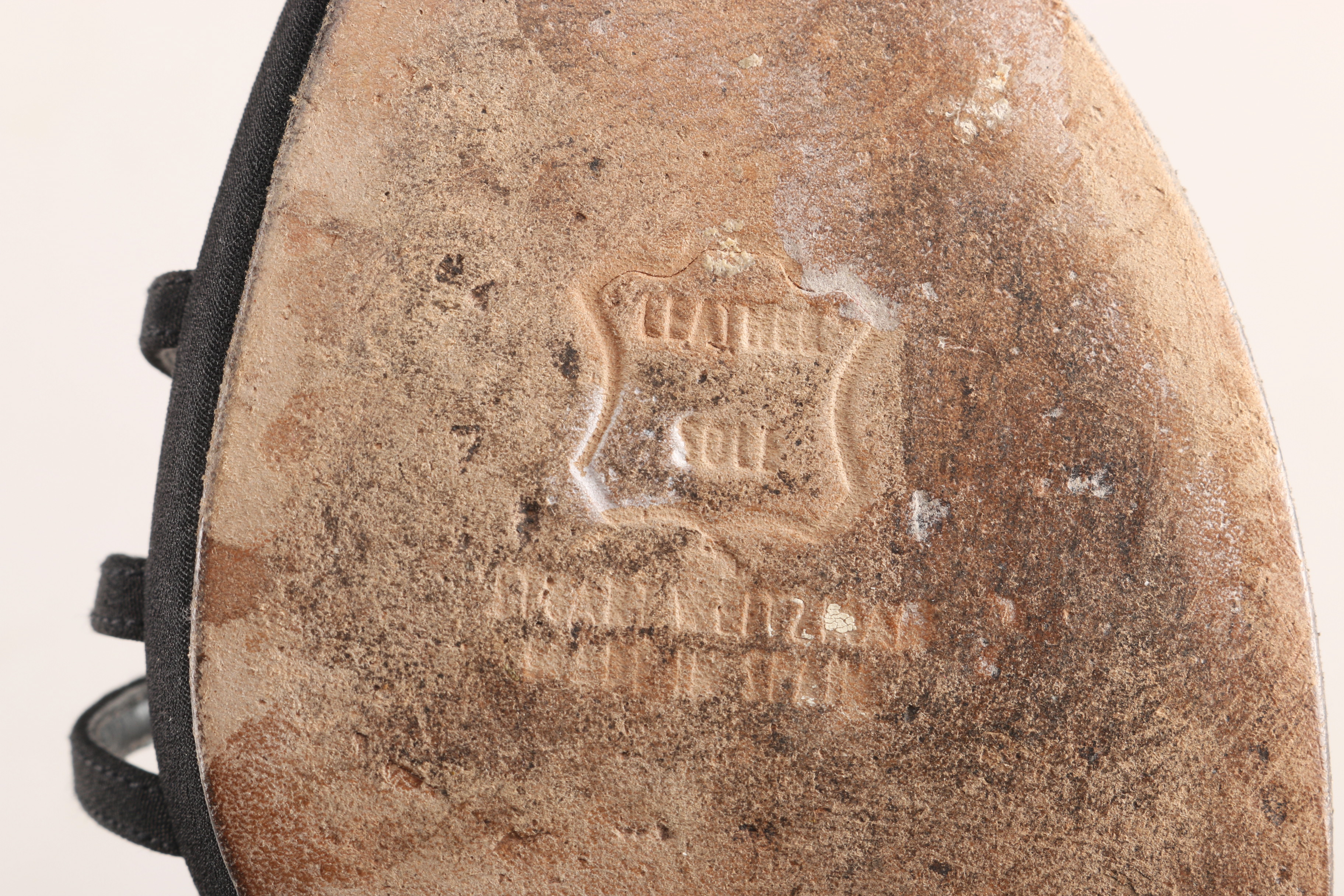 Stuart Weitzman Pair of Open Toe High Heels