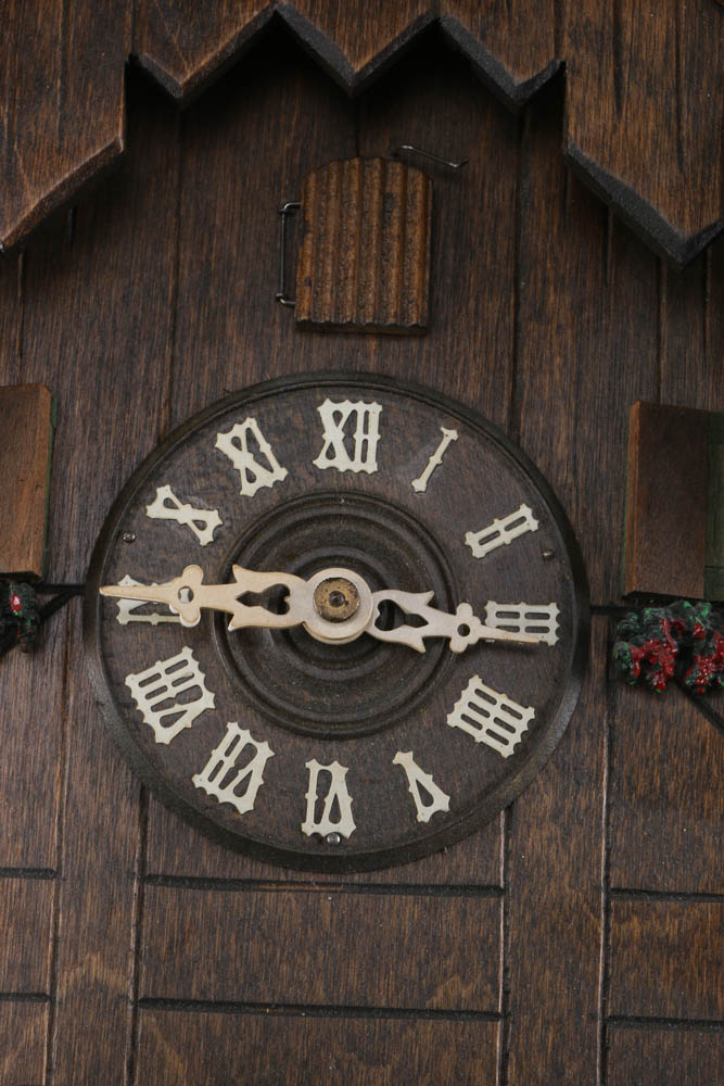 Vintage Bavarian Musical Cuckoo Clock