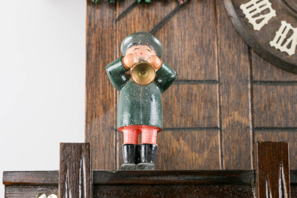 Vintage Bavarian Musical Cuckoo Clock