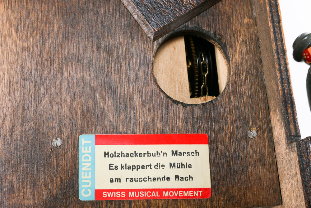 Vintage Bavarian Musical Cuckoo Clock