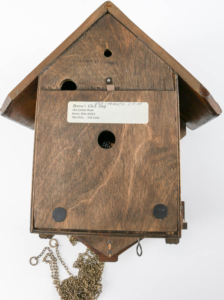 Vintage Bavarian Musical Cuckoo Clock