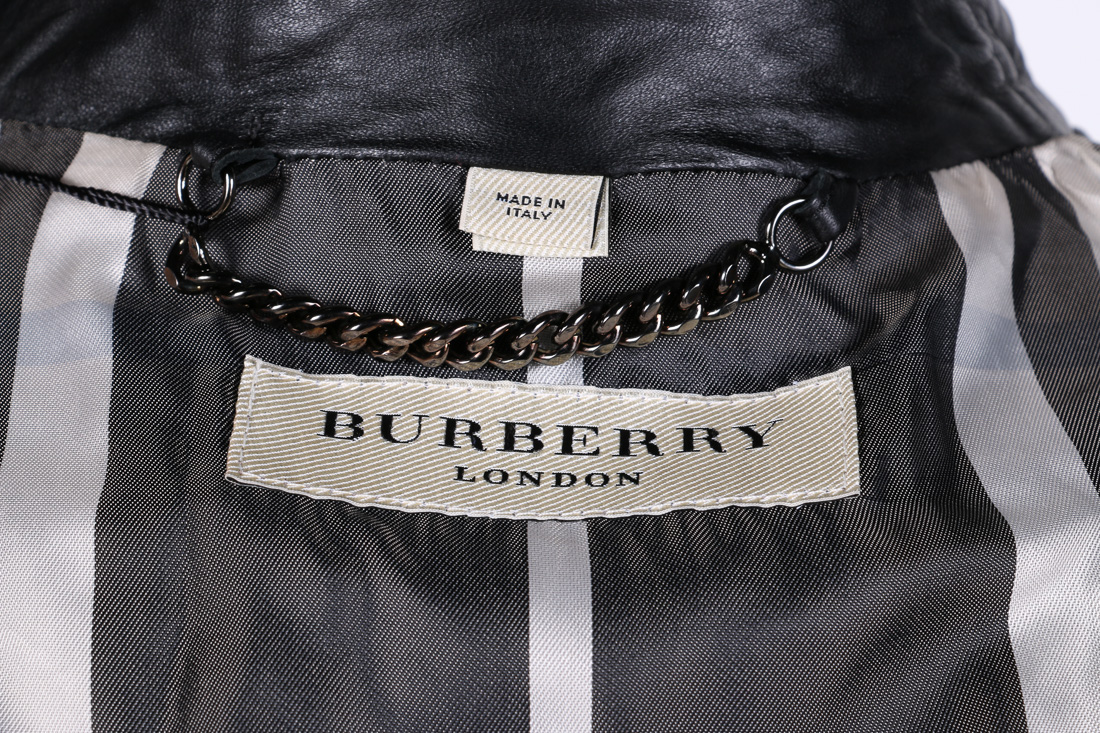 Women's Burberry Leather Jacket