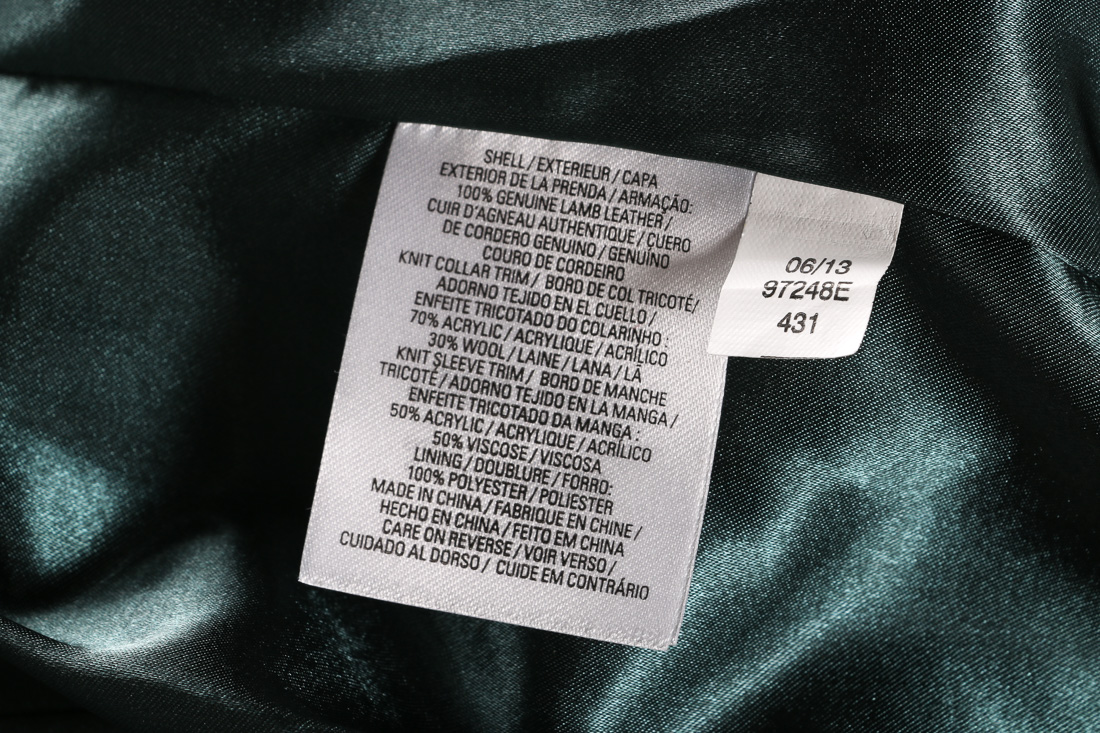 Alexandra Black Leather Jacket by Elie Tahari