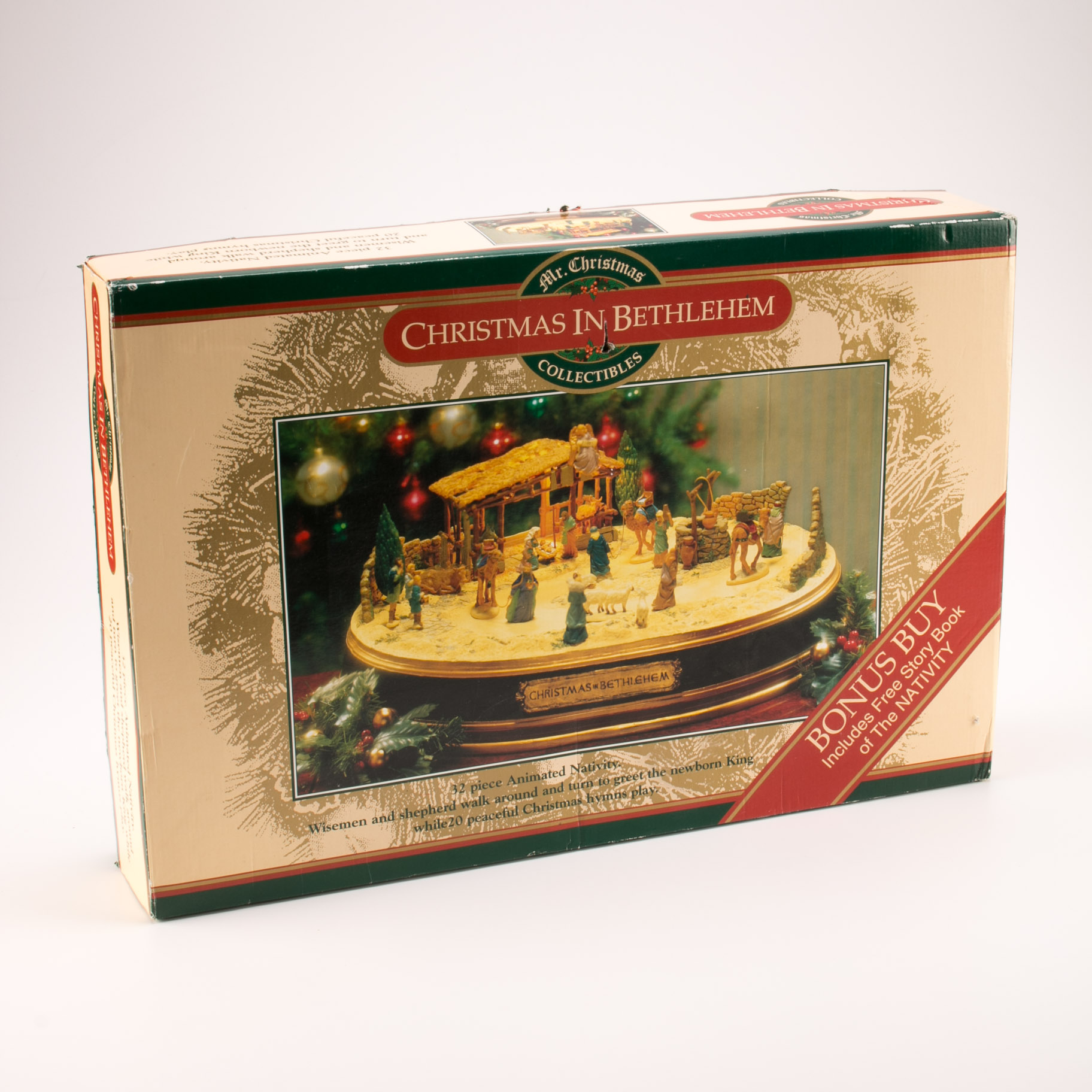 Animated Mr. Christmas Bethlehem Nativity Scene