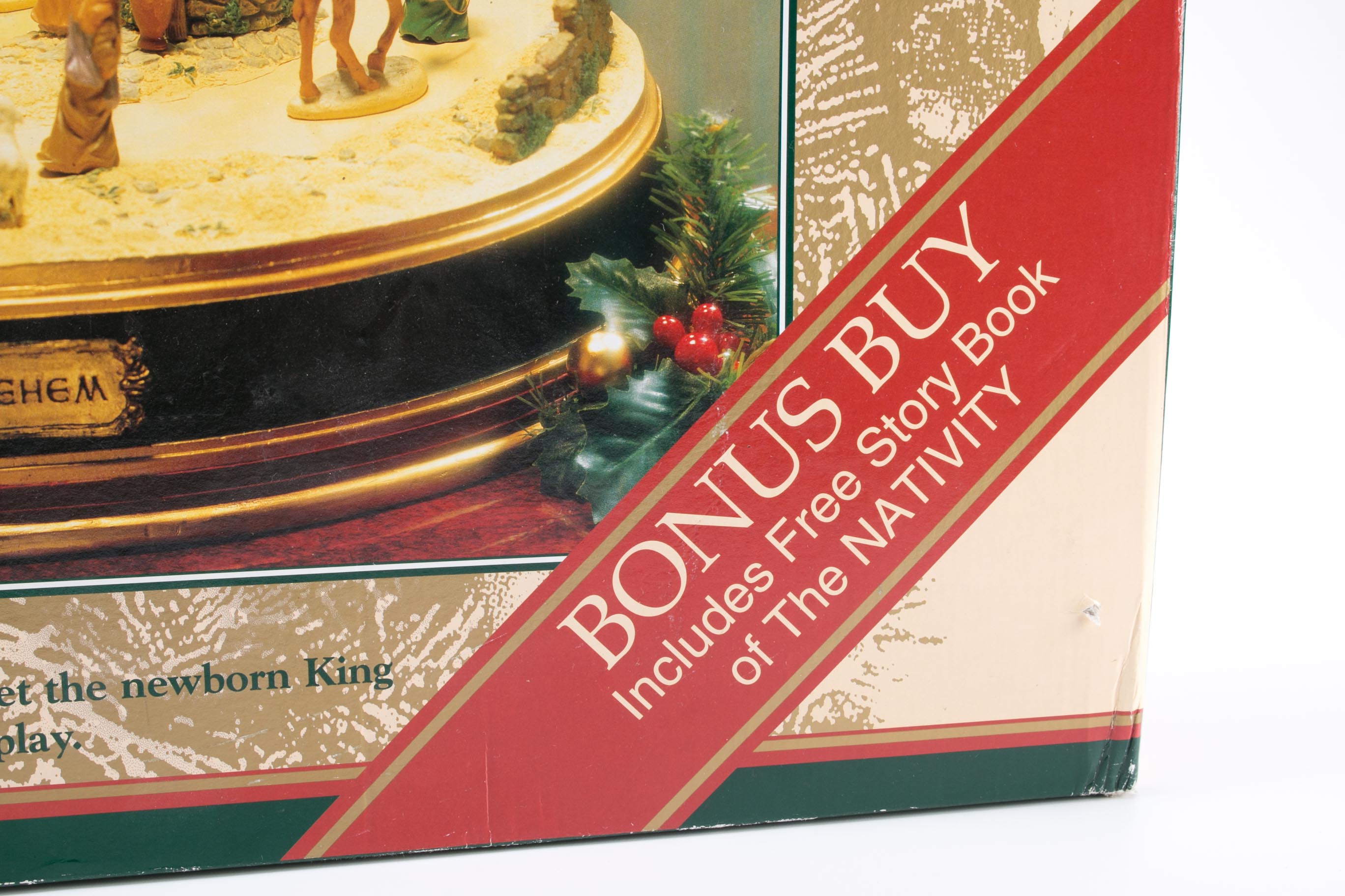 Animated Mr. Christmas Bethlehem Nativity Scene