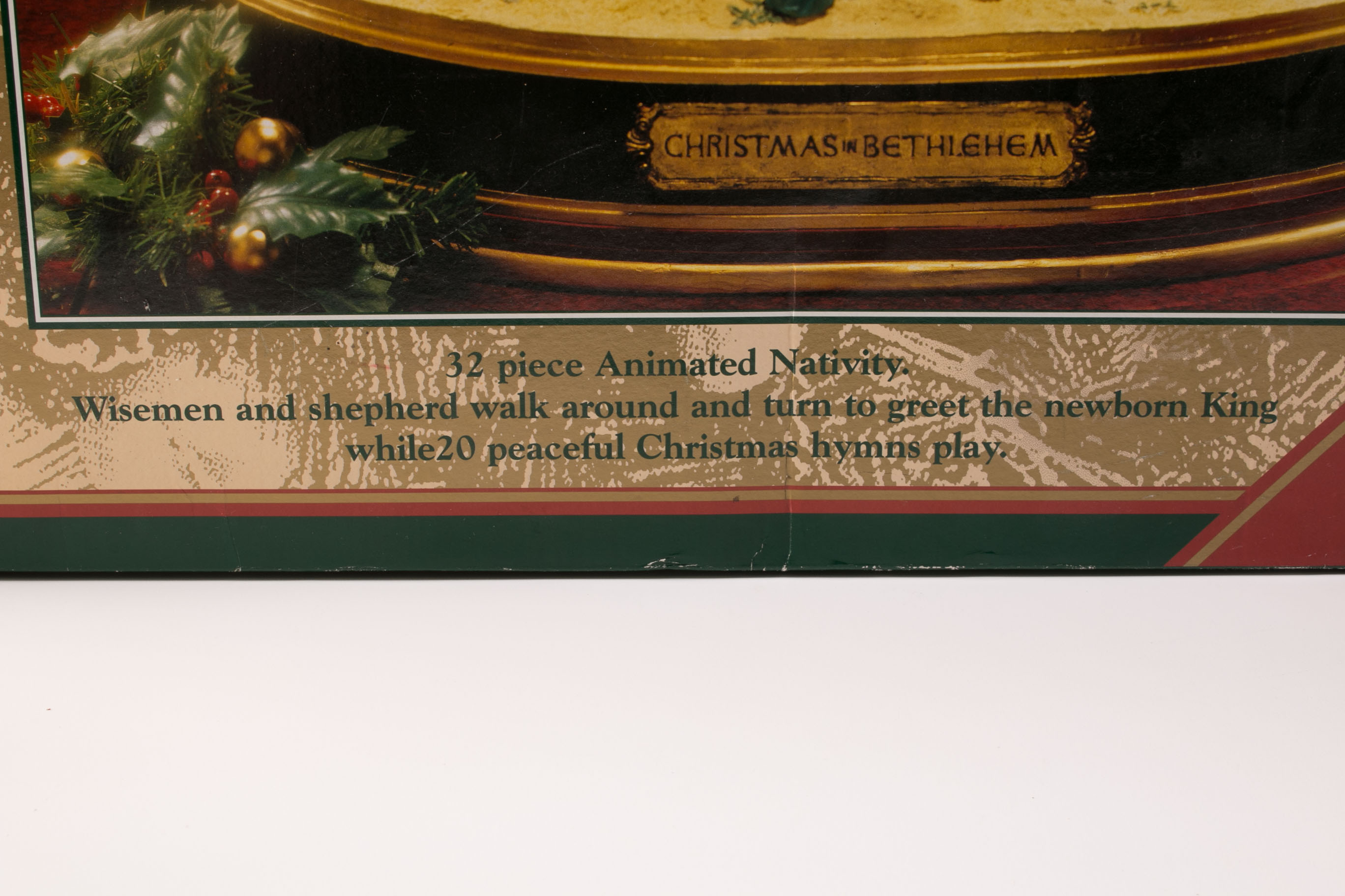 Animated Mr. Christmas Bethlehem Nativity Scene