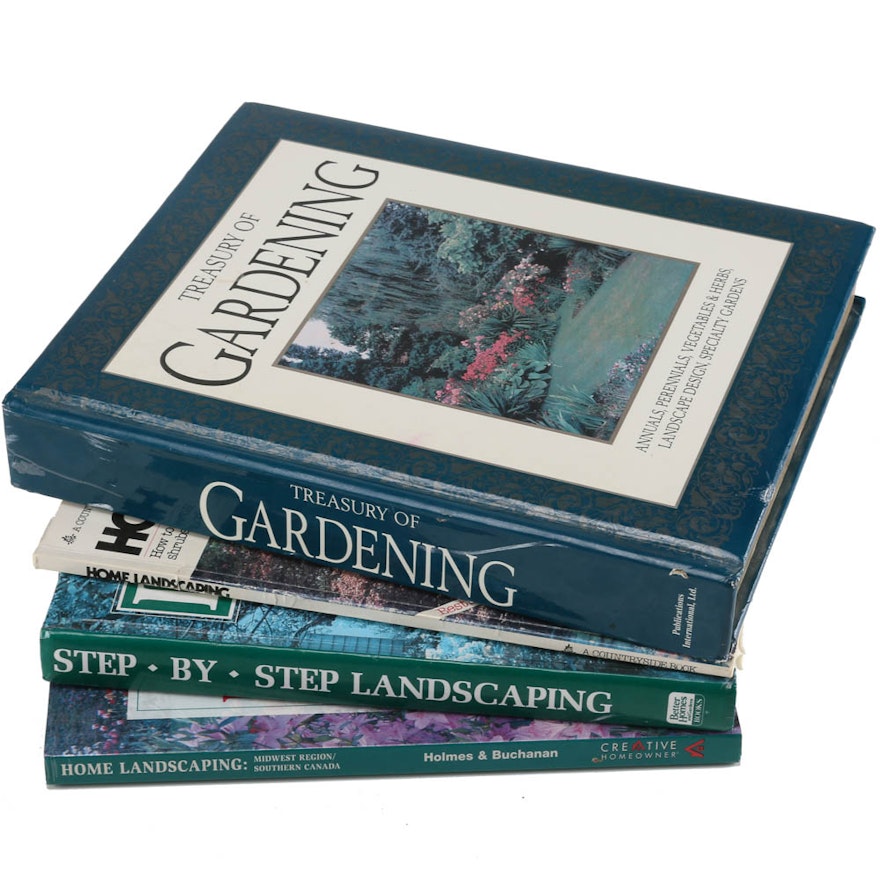 Set of Gardening Books