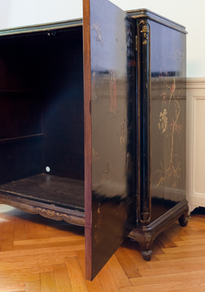 20th Century Louis XV Japanese Style Cabinet