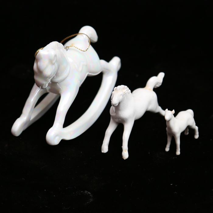 Collection of Horse Figurines