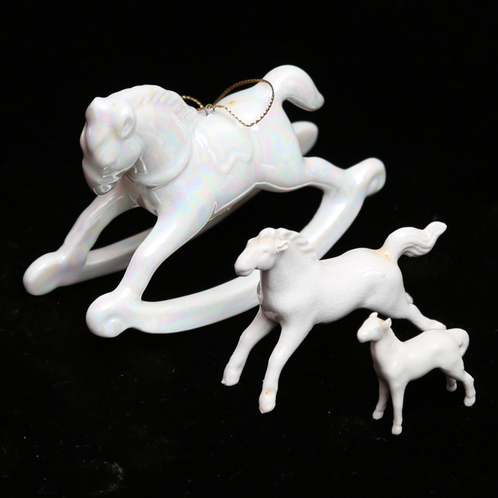 Collection of Horse Figurines