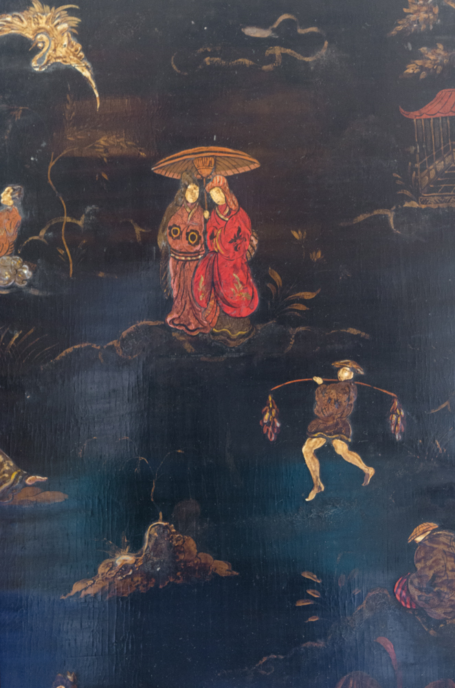 20th Century Louis XV Japanese Style Cabinet