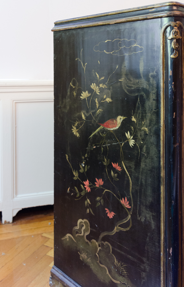 20th Century Louis XV Japanese Style Cabinet