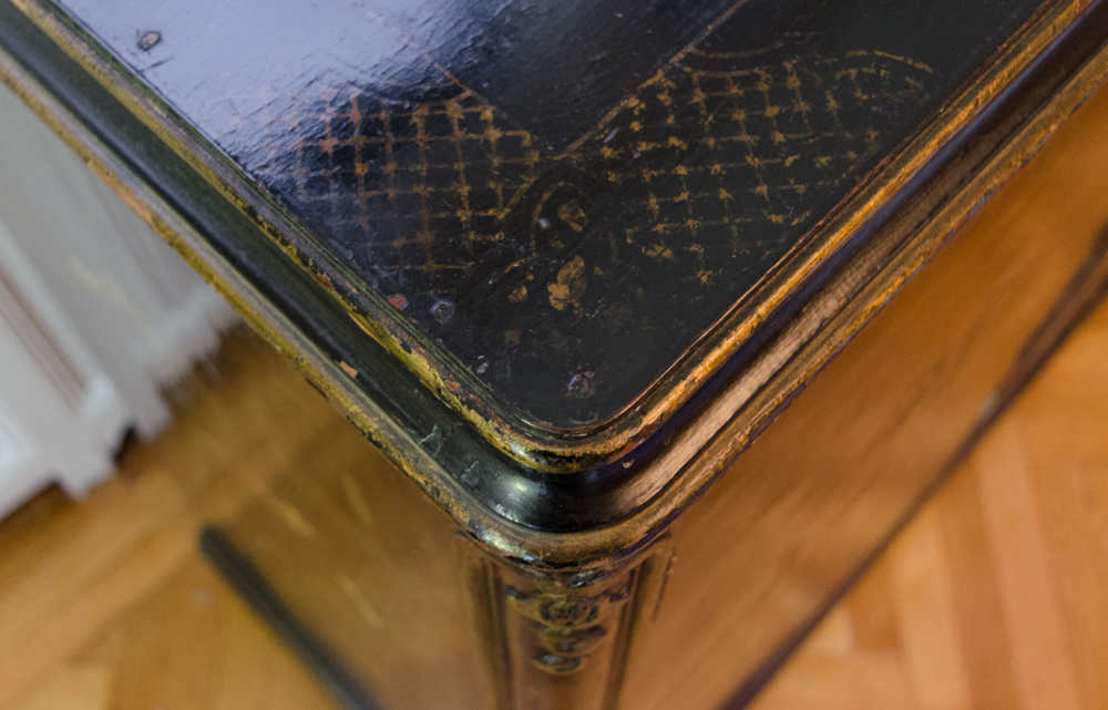 20th Century Louis XV Japanese Style Cabinet