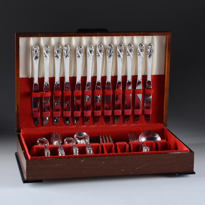 International Sterling Silver "Spring Glory" Flatware Set