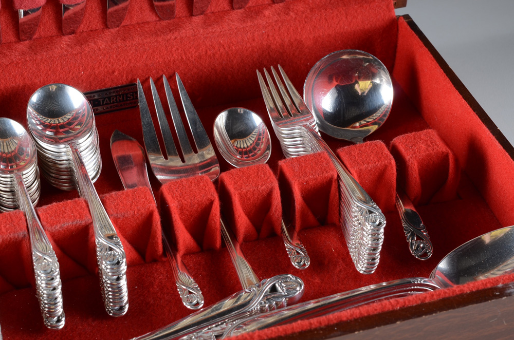 International Sterling Silver "Spring Glory" Flatware Set