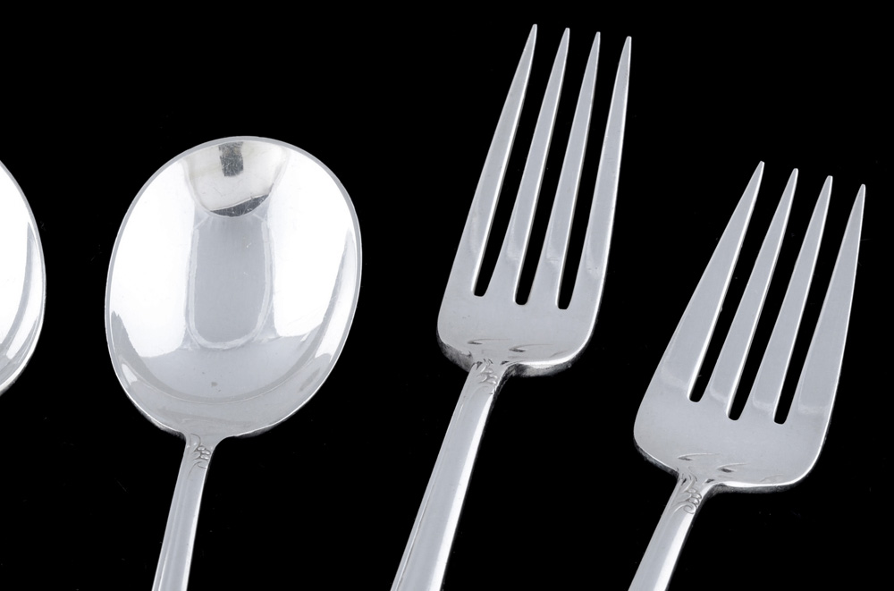 International Sterling Silver "Spring Glory" Flatware Set