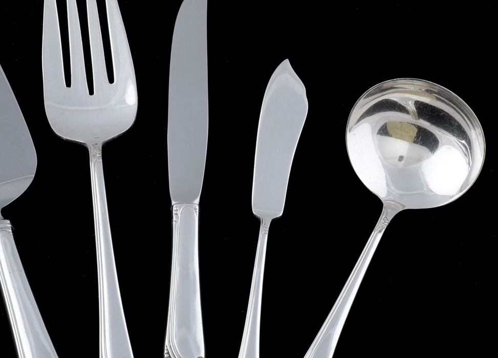 International Sterling Silver "Spring Glory" Flatware Set