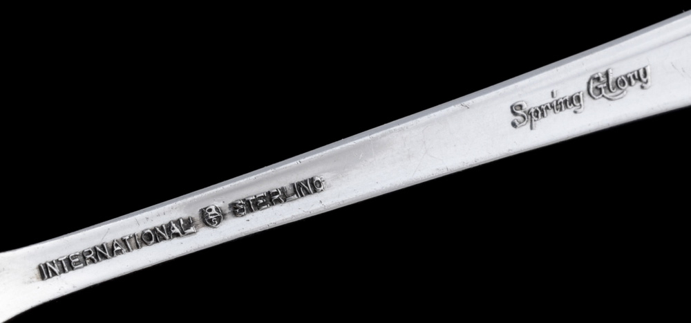 International Sterling Silver "Spring Glory" Flatware Set