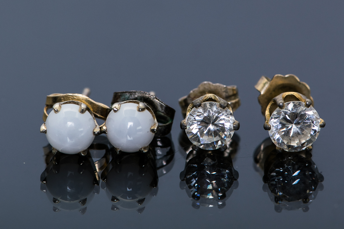 Assortment of Stud Earrings