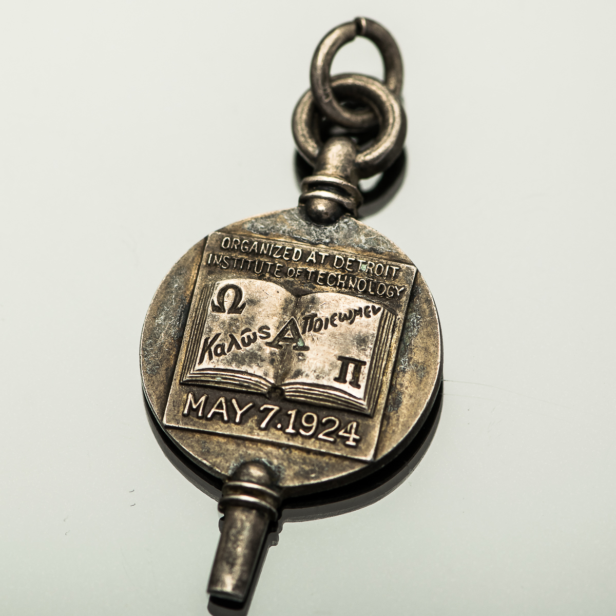 1924 Sterling Silver Sorority Pendant