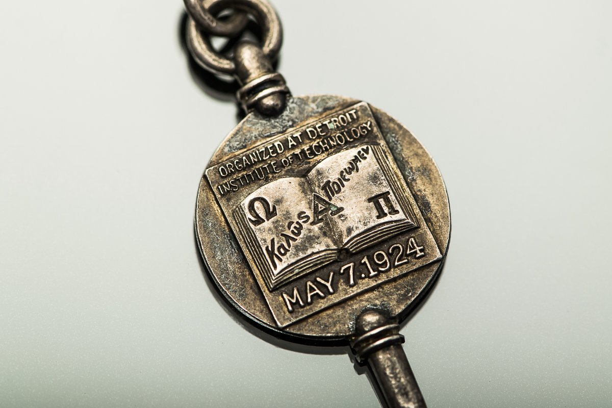 1924 Sterling Silver Sorority Pendant