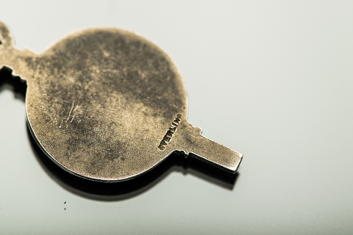 1924 Sterling Silver Sorority Pendant