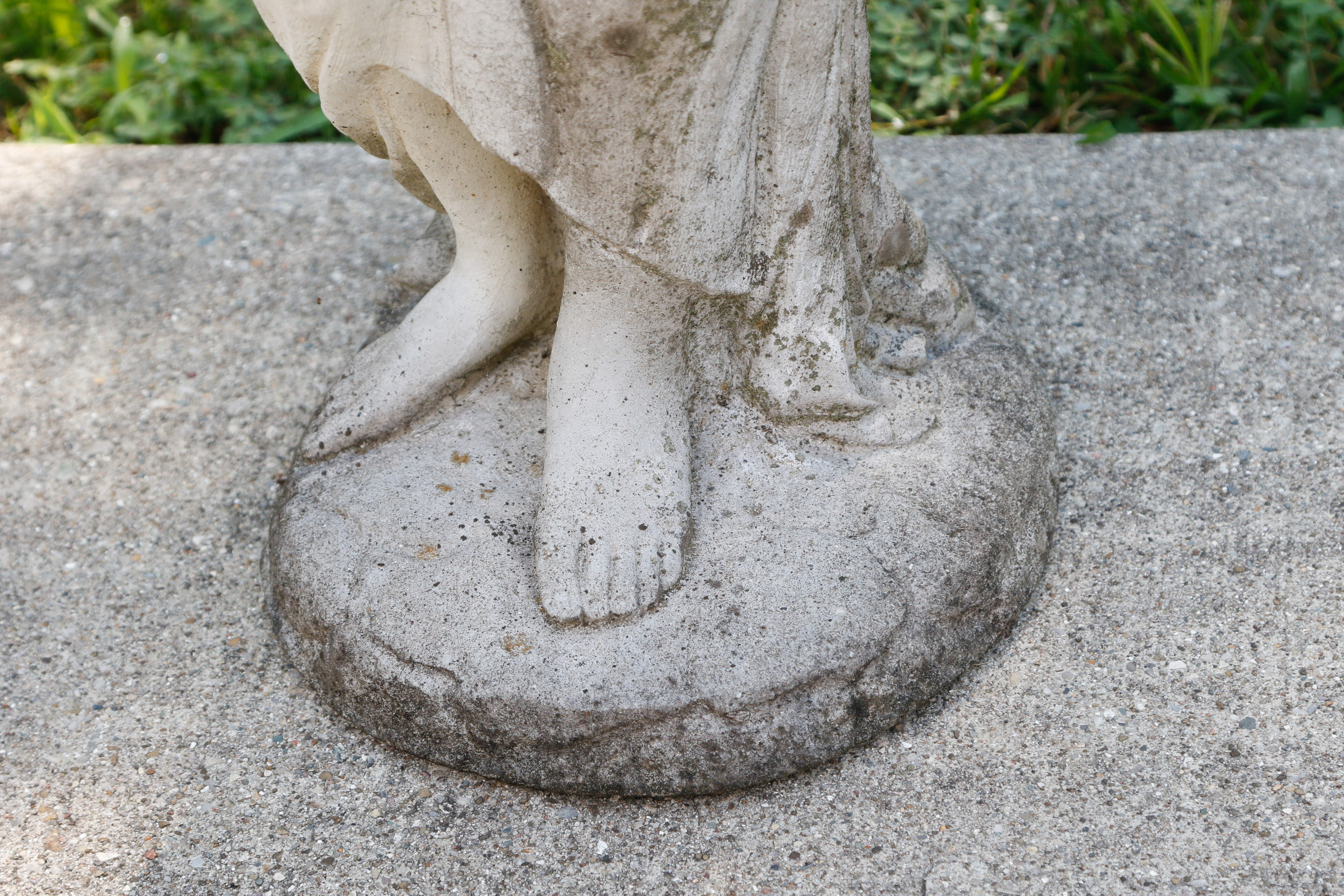 Female Concrete Fountain Statue