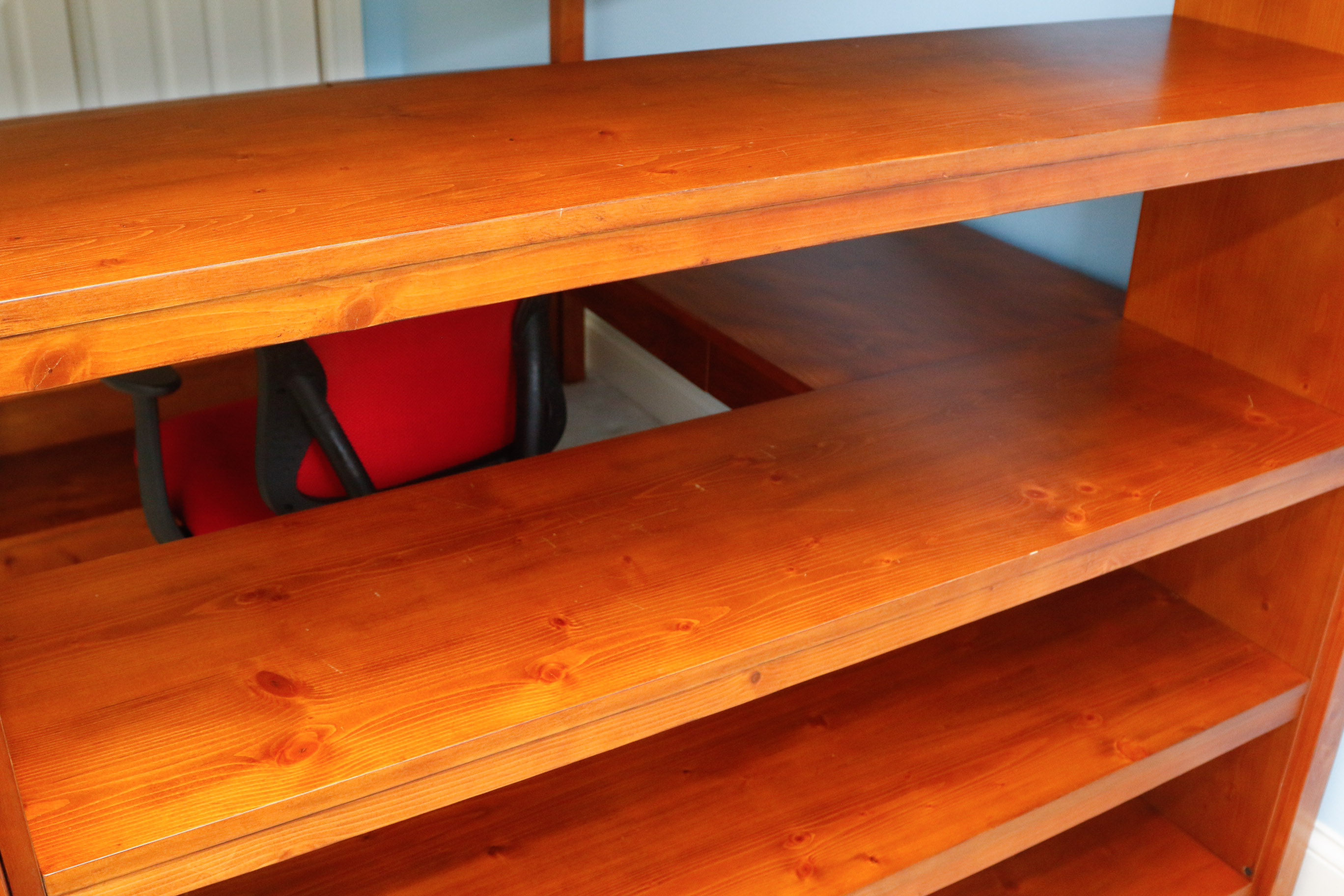 Pottery Barn Sleep & Study Loft Bed with Desk Chair