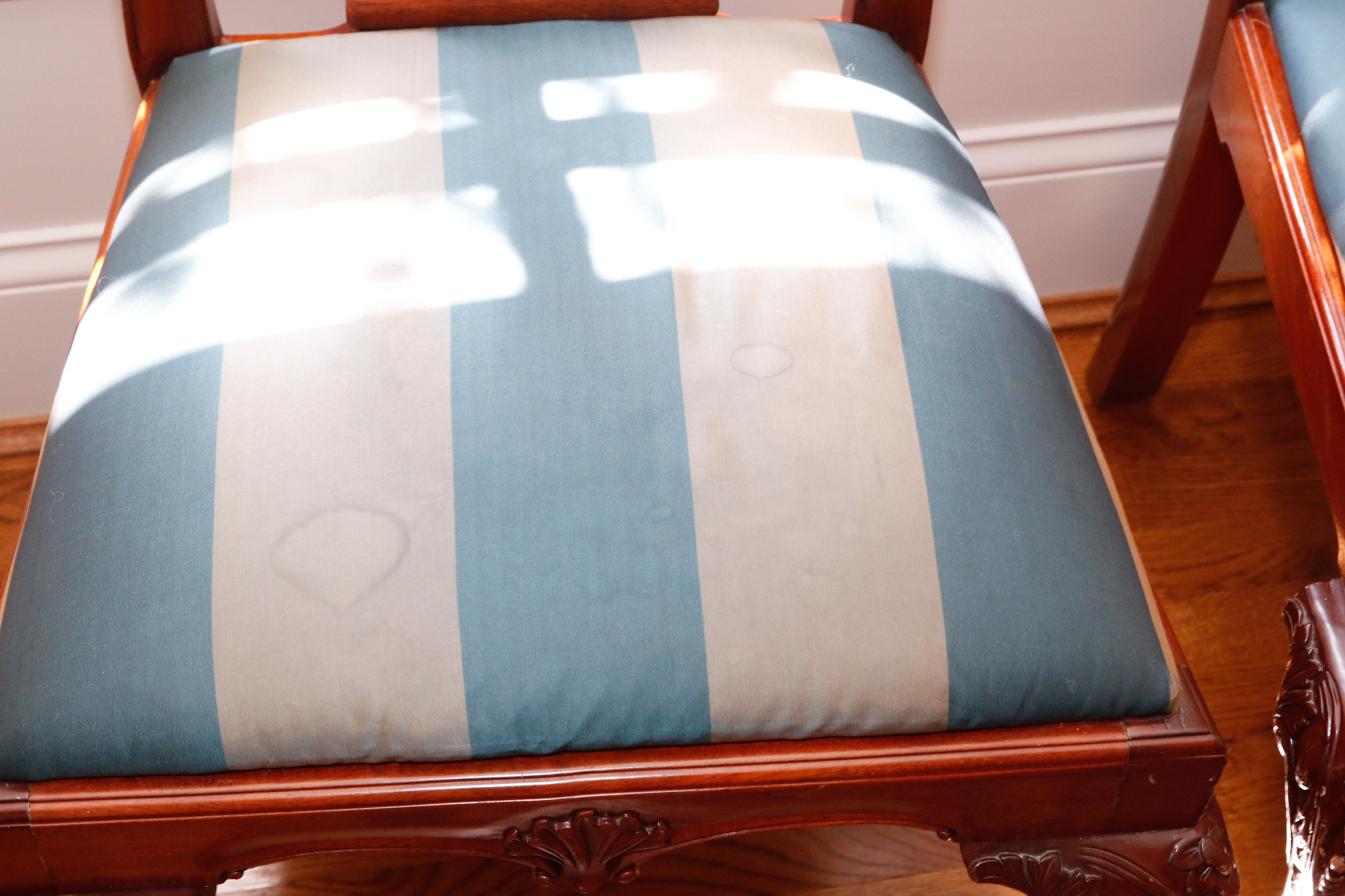 Chippendale-Style Dining Table and Chair Set