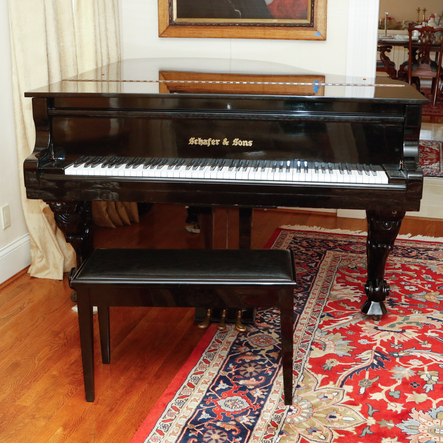 Schafer & Sons Baby Grand Piano