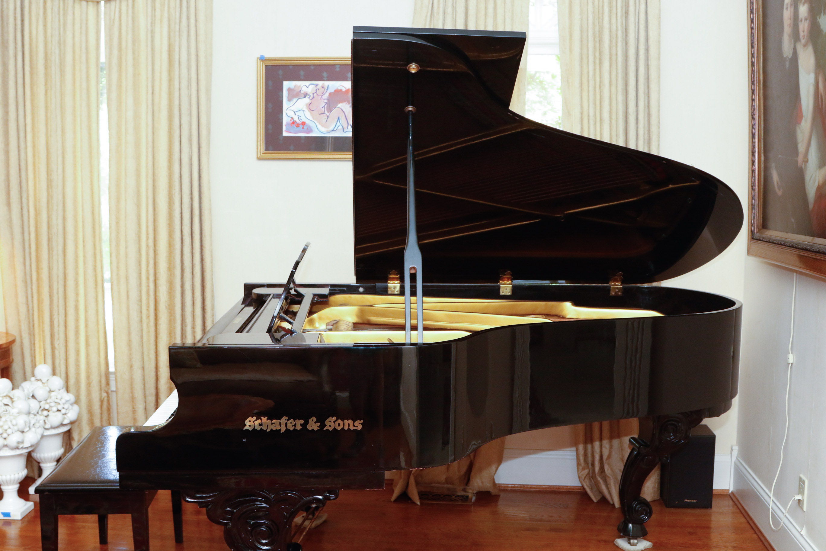 Schafer & Sons Baby Grand Piano