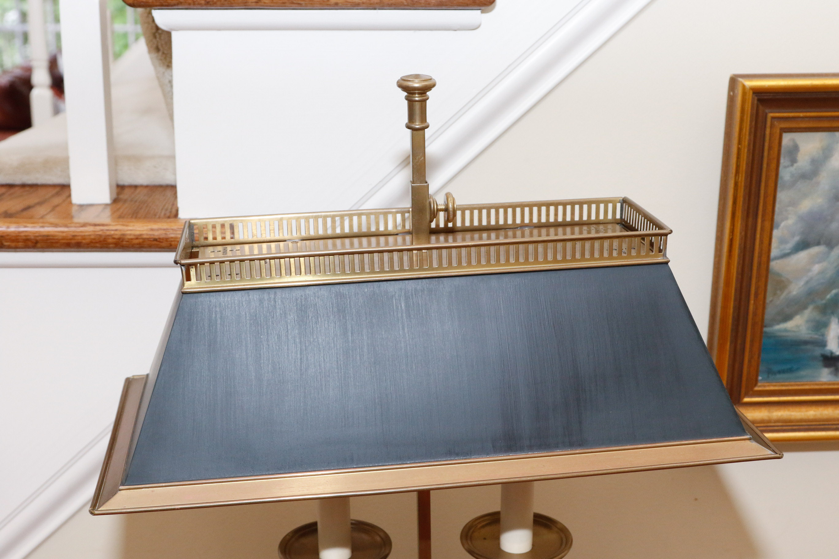 Ralph Lauren Brass Library Lamp