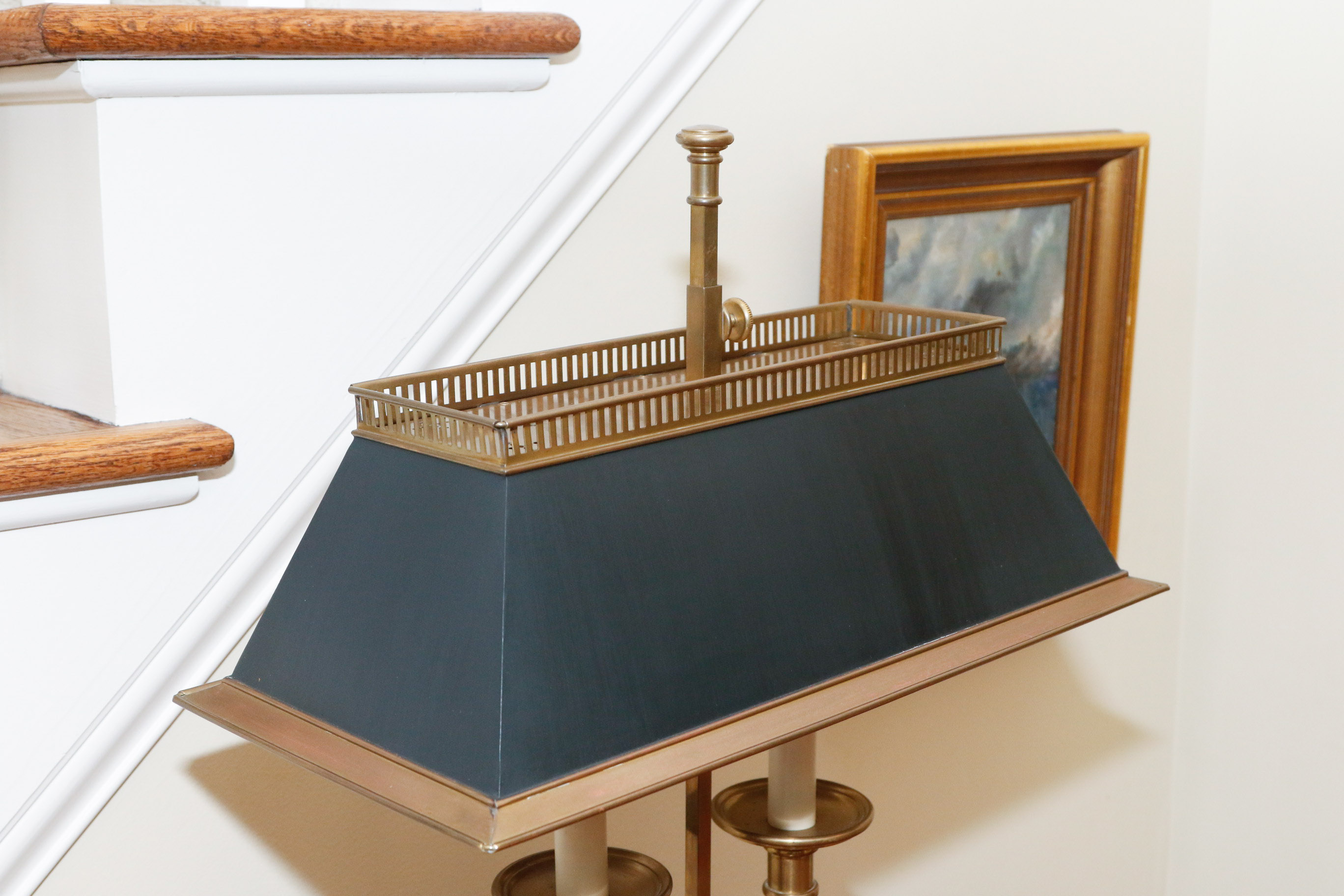 Ralph Lauren Brass Library Lamp