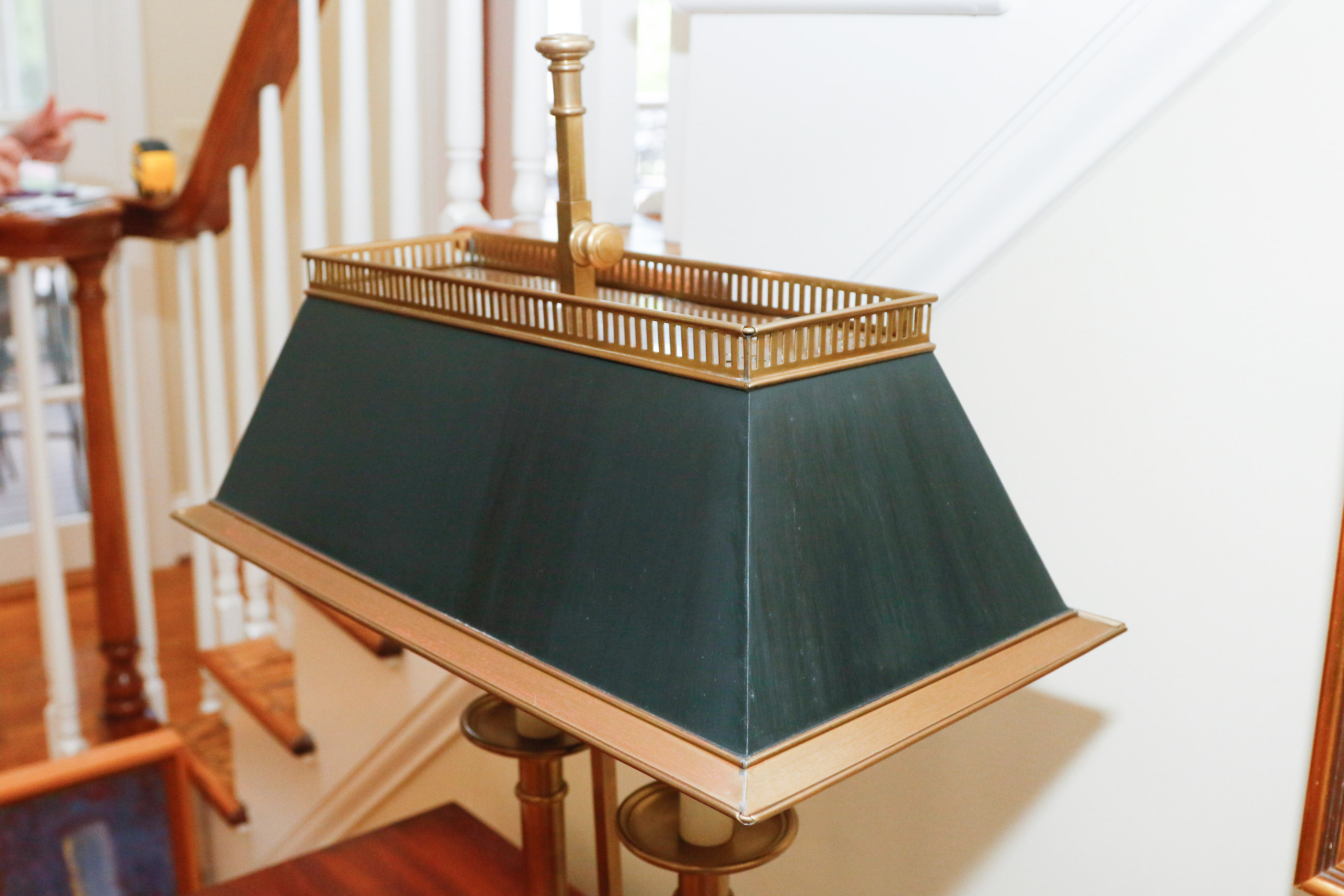 Ralph Lauren Brass Library Lamp