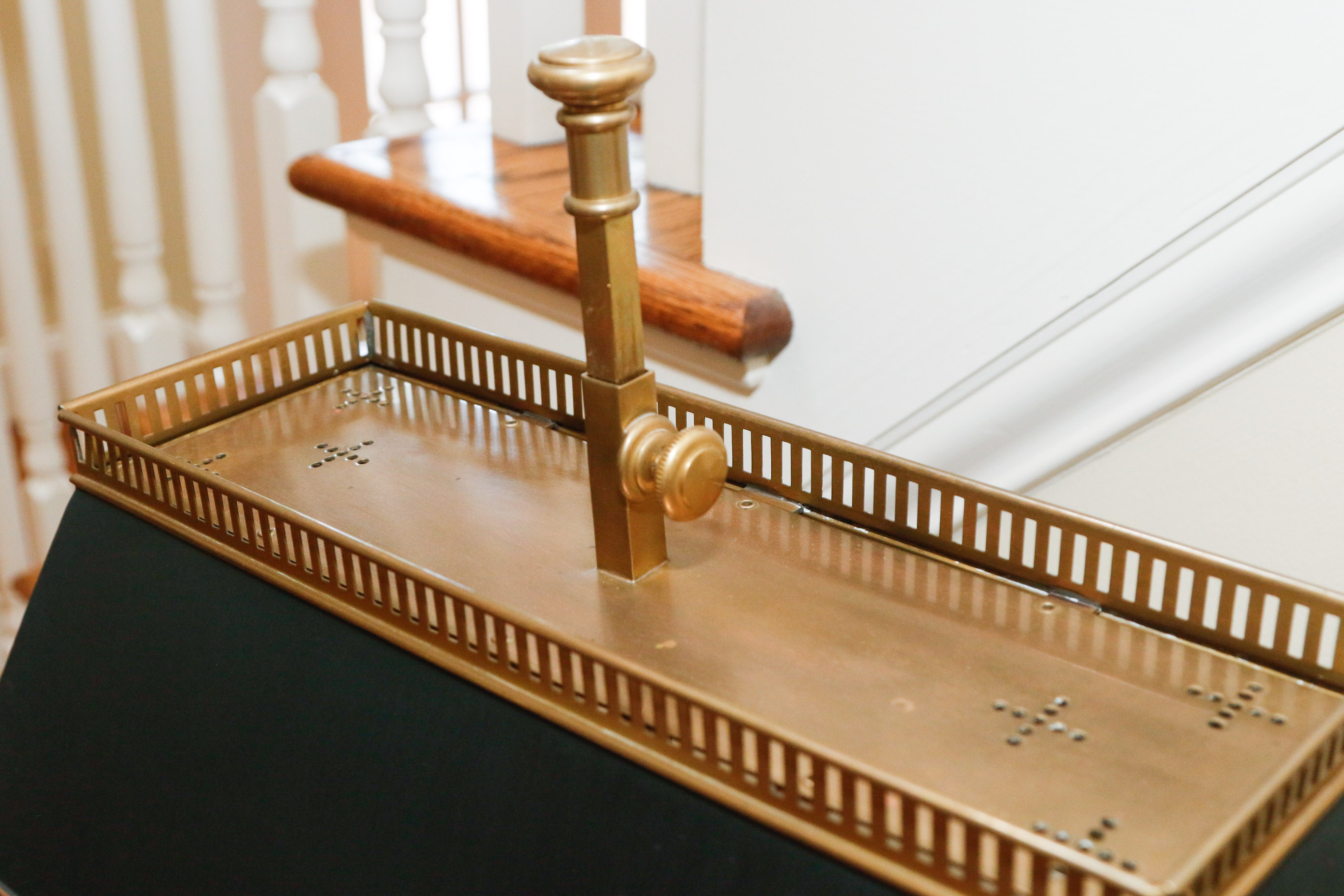 Ralph Lauren Brass Library Lamp