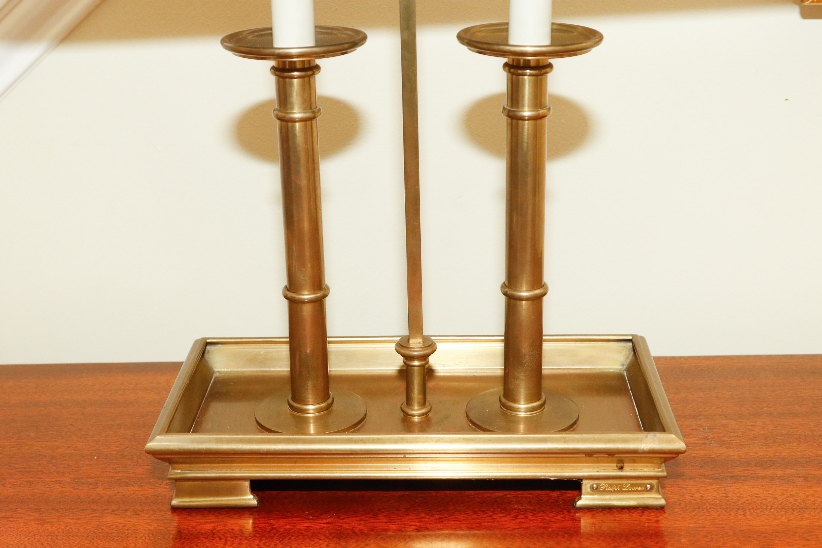 Ralph Lauren Brass Library Lamp