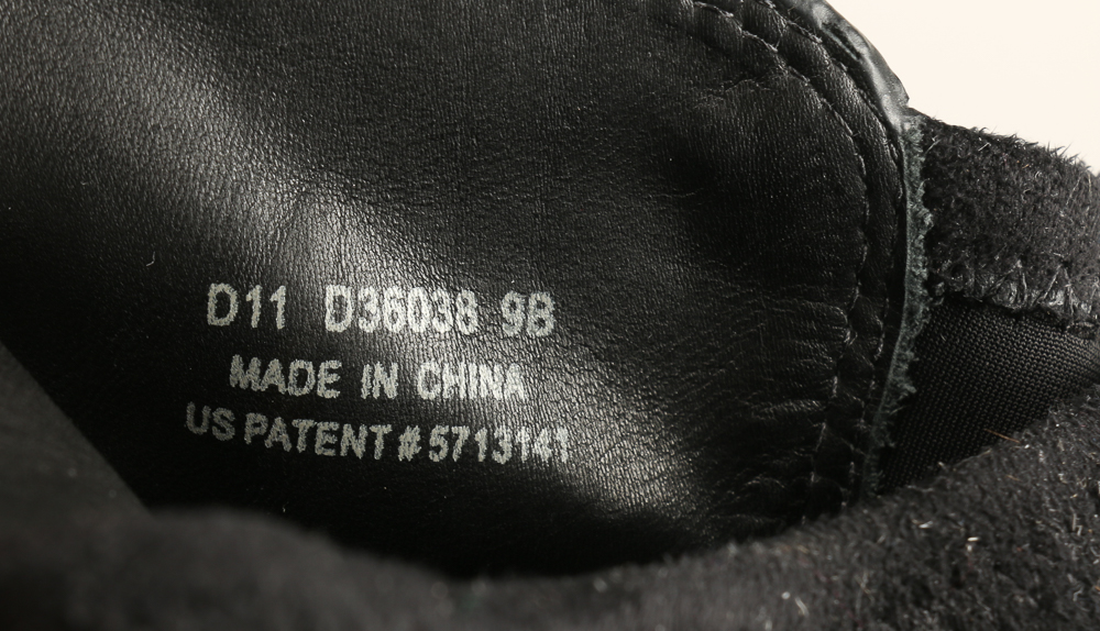 Pair of Black Leather Cole Haan High Boots