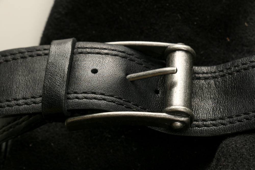 Pair of Black Leather Cole Haan High Boots