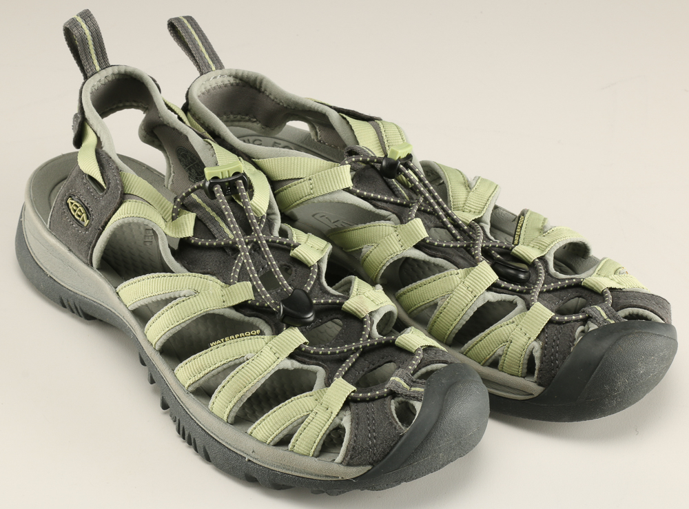 Collection of Shoes Including Keen