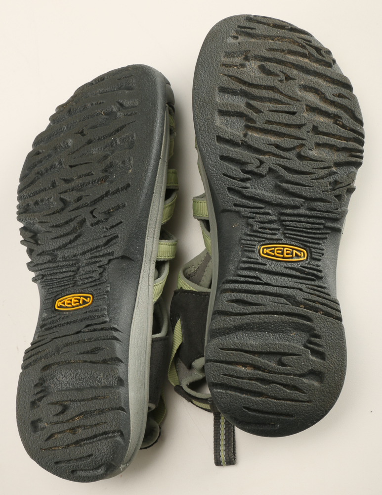 Collection of Shoes Including Keen