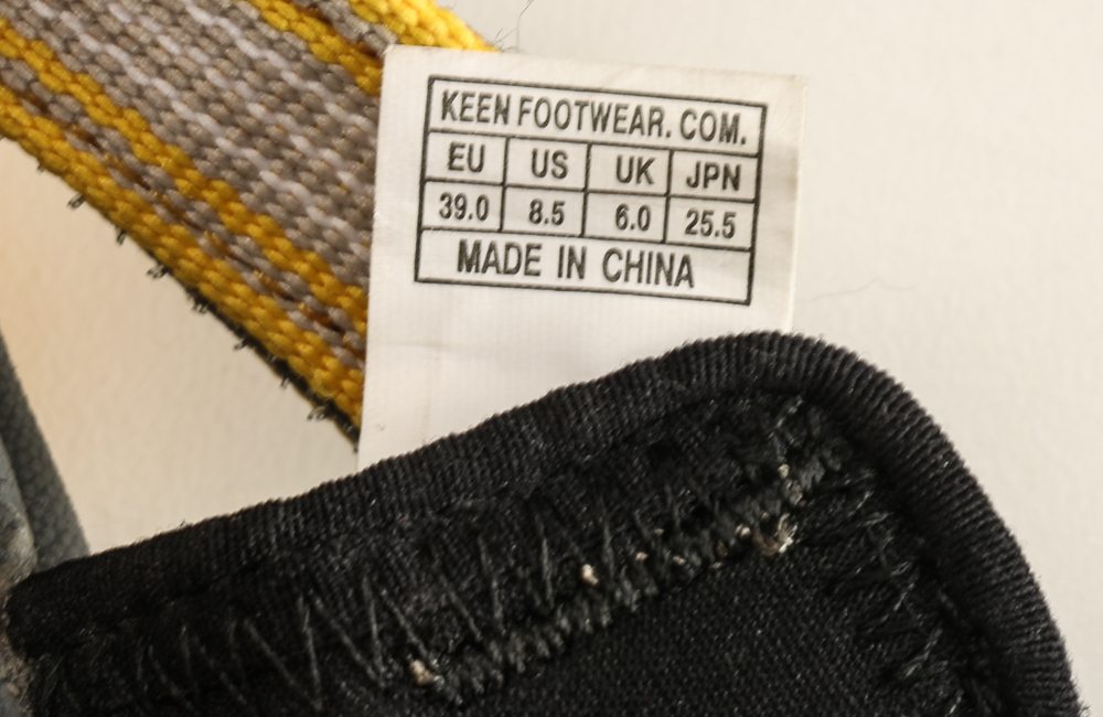 Collection of Shoes Including Keen